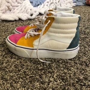Vans platform high tops